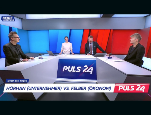 TV Duell: Gerald Hörhan vs. Christian Felber