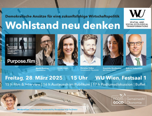 Nachschau 28. März 2025 – Video-Nachschau WU Event »Wohlstand neu denken«